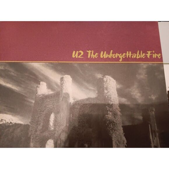 U2 1984 ISLAND RECORDS 90231 THE UNFORGETTABLE FIRE PLAYED Vinyl Record LP RARE - Picture 4 of 16